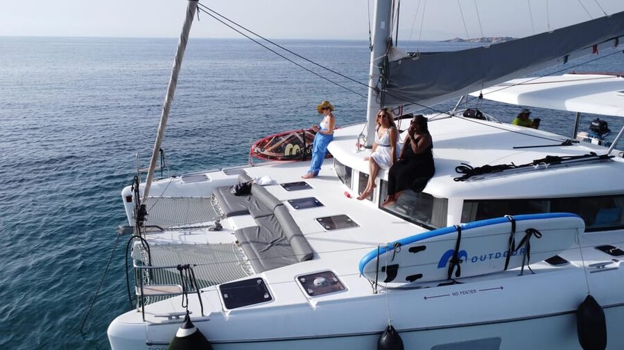 Athens: Riviera Catamaran Tour with Fresh Meal and Drinks - Key points to know before you book