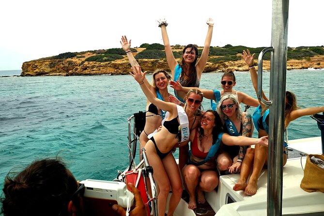 Athens Riviera Catamaran tour with fresh Meal Drinks and Swimming - Morning light or sunset color