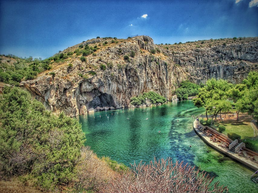 Athens Riviera: Poseidon Temple & Lake Vouliagmeni Day Tour - The Temple of Poseidon above Cape Sounion