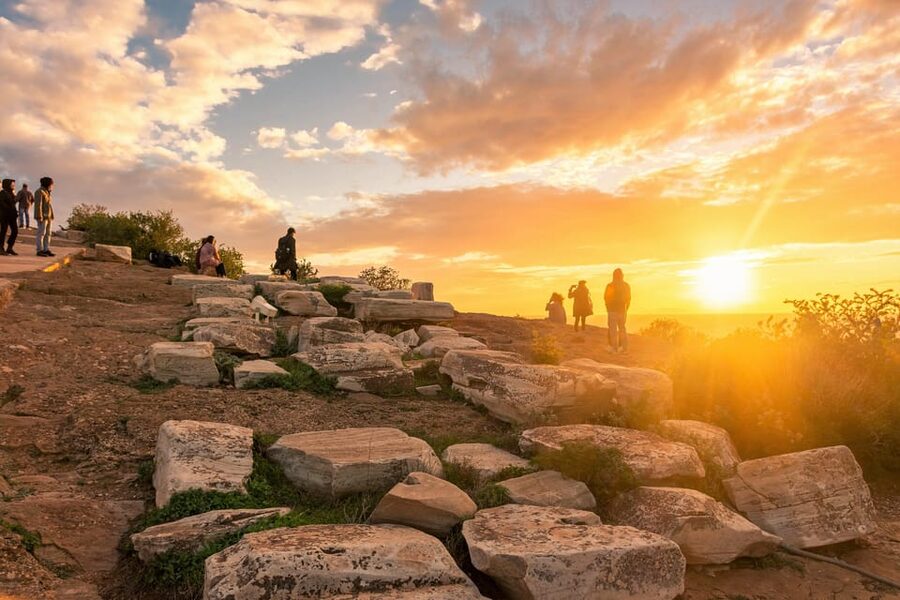 Athens Riviera: Poseidon Temple & Lake Vouliagmeni Day Tour - Kape Beach for swimming and quiet time