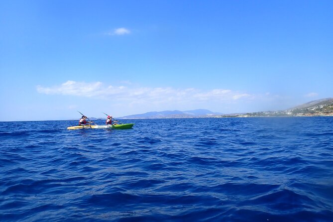 Athens Riviera: Sea Kayak and Snorkeling Adventure with Picnic - The sea cave and coastal details
