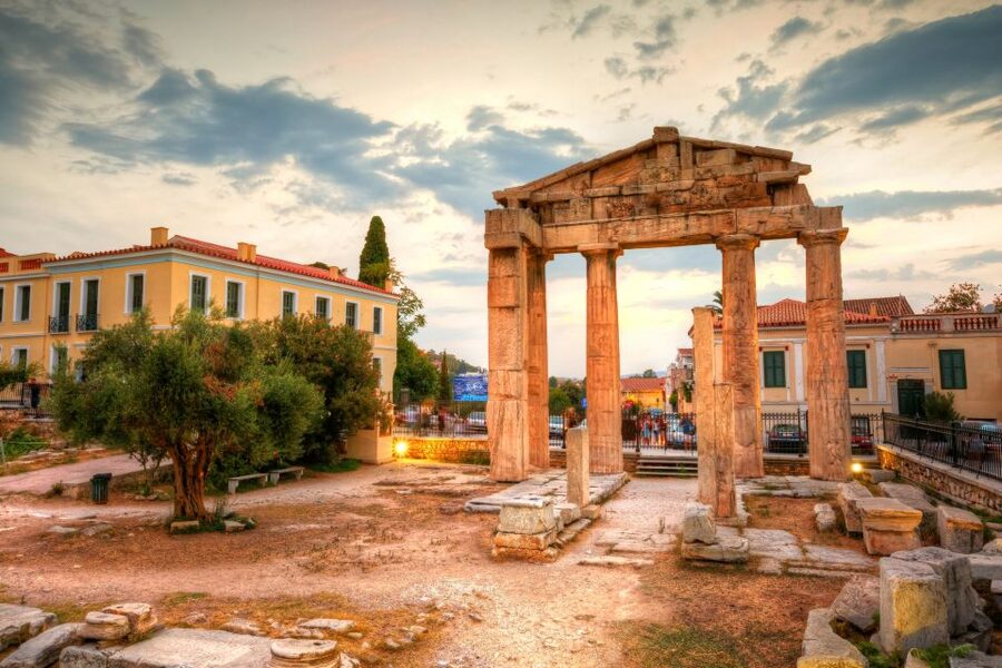Athens: Roman Agora E-Ticket and Audio Guide - The Gate of Athena Archegetis sets the tone
