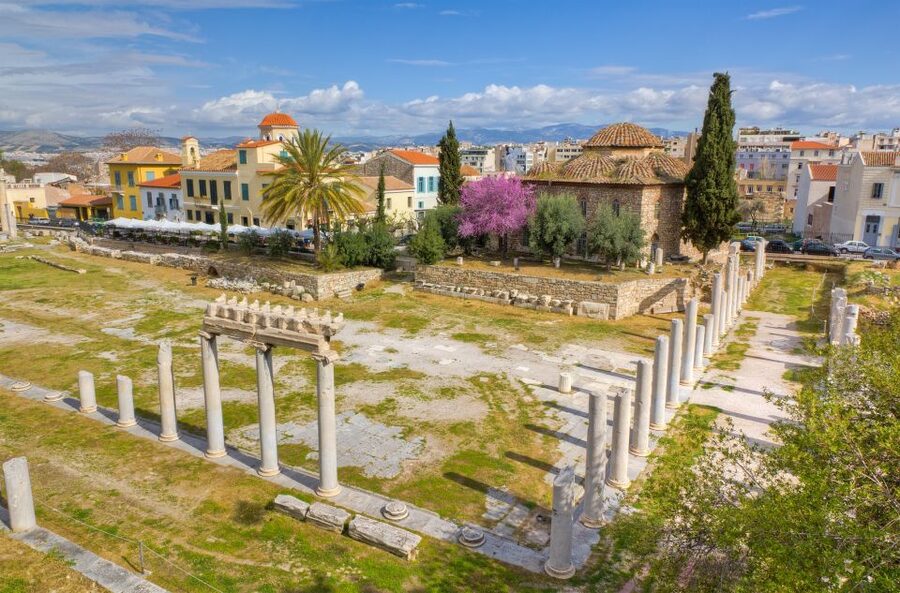 Athens: Roman Agora E-Ticket and Audio Guide - Arriving with an e-ticket and smartphone audio
