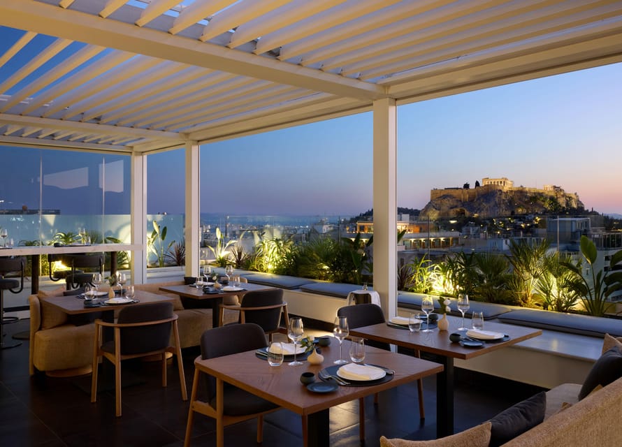 Athens: Rooftop Fine Dining at Whispers Restaurant - What the two-hour dinner feels like