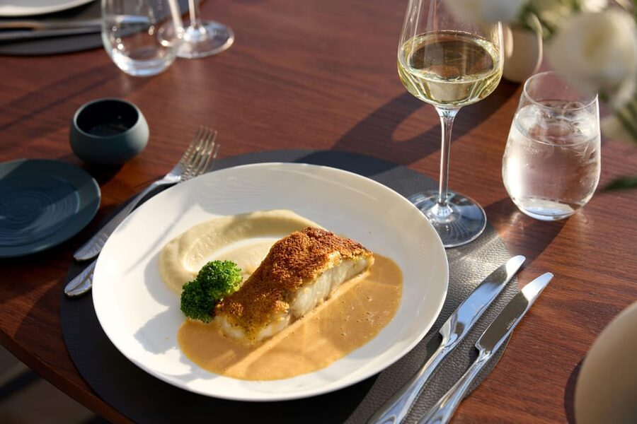 Athens: Rooftop Fine Dining at Whispers Restaurant - Menu 1: the vegan and vegetarian-friendly choice