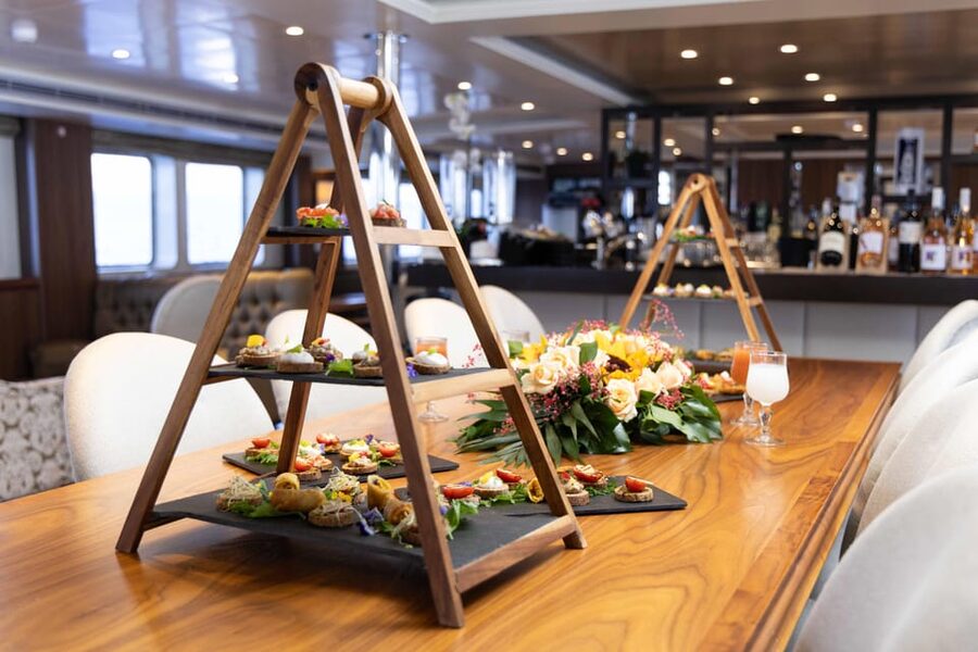 Athens: Saronic Islands Cruise with VIP Area Seating & Lunch - Poros offers a short, calmer pause