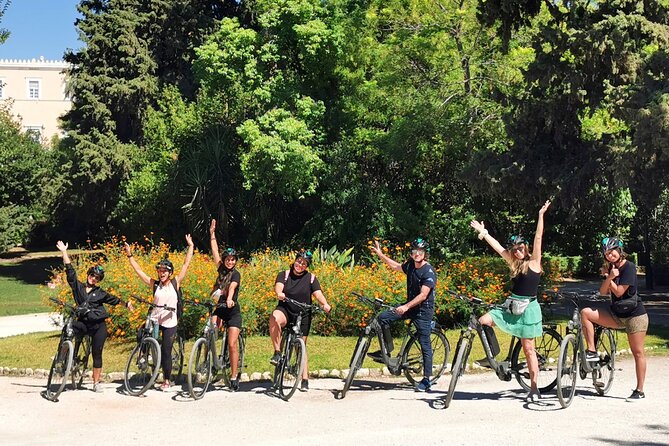 Athens Scenic Bike Tour with an Electric or a Regular Bike - The Cathedral and the old lanes of Plaka