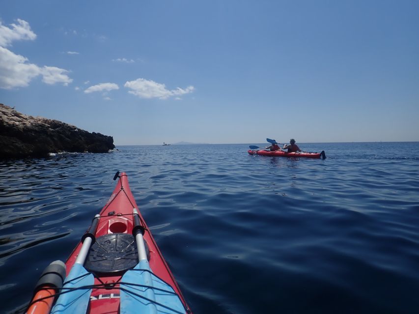 Athens: Sea Kayak Sunset Tour - A 30-minute swim and snorkel stop