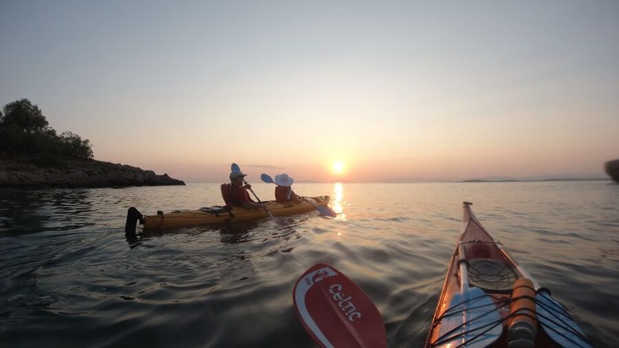 Athens: Sea Kayak Sunset Tour - Starting at Kavouri Beach after the transfer