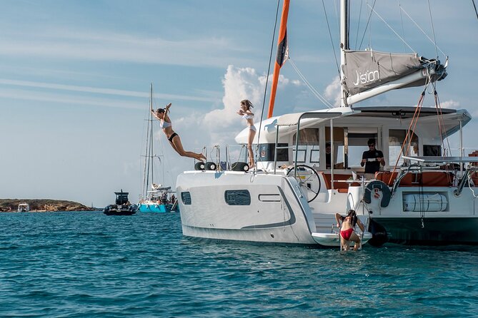Athens Semi private Morning Catamaran cruise with meal & drinks - Sailing, motoring, and the feel of the day