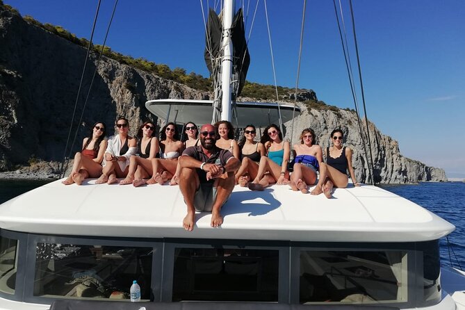 Athens Semi private Morning Catamaran cruise with meal & drinks - The best fit for families, couples, and solo visitors