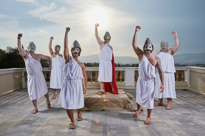 Athens Skip the Line: Open Air Ancient Greek Theatre Performance - A rooftop stage beneath the Acropolis