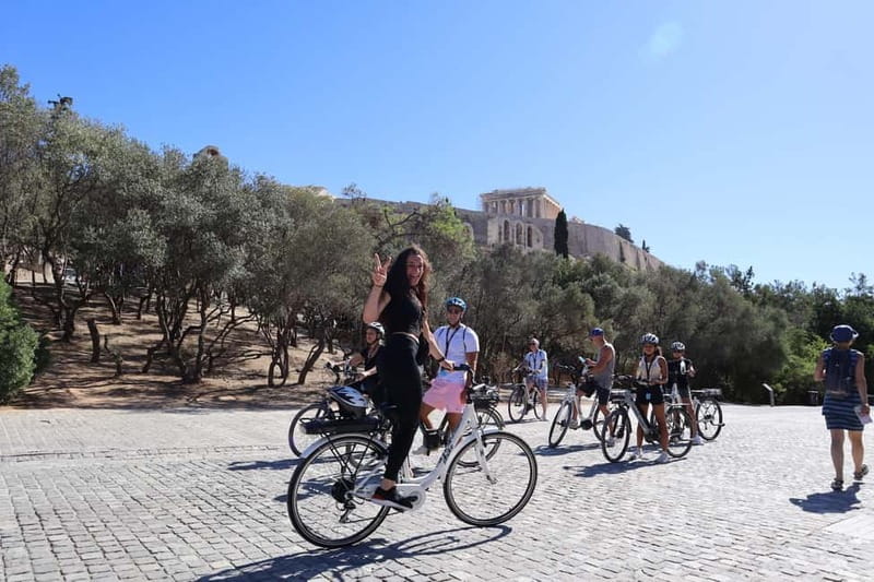 Athens: Small-Group E-Bike Tour of Historic Highlights - The Acropolis promenade and Areopagus