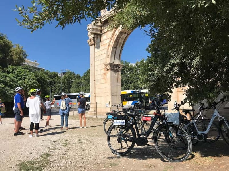 Athens: Small-Group E-Bike Tour of Historic Highlights - Hadrian’s Arch and the Temple of Olympian Zeus