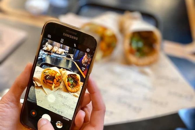 Athens Street Food Walk - Souvlaki along Ermou Street