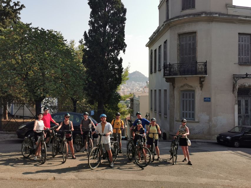 Athens: Sunset Bike Tour - Philopappou Hill and Athens from above