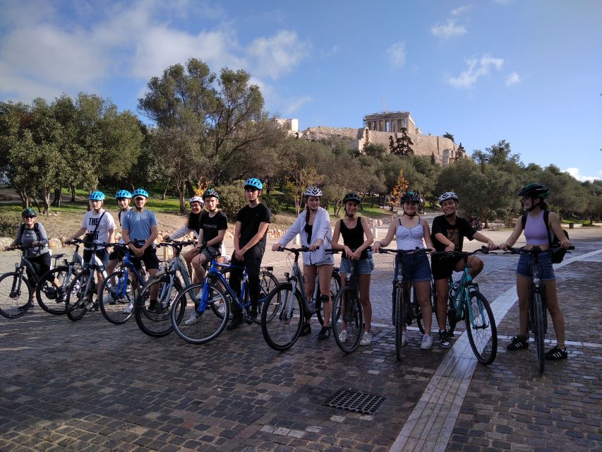 Athens: Sunset Bike Tour - Zappeion, the Presidential Mansion, and the Olympic Stadium