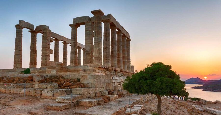 Athens: Temple of Poseidon and Cape Sounion Sunset Tour - A private ride, with an English-speaking driver