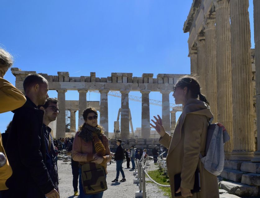 Athens: The Acropolis and Acropolis Museum Tour in German - The Temple of Athena Nike and the view from above
