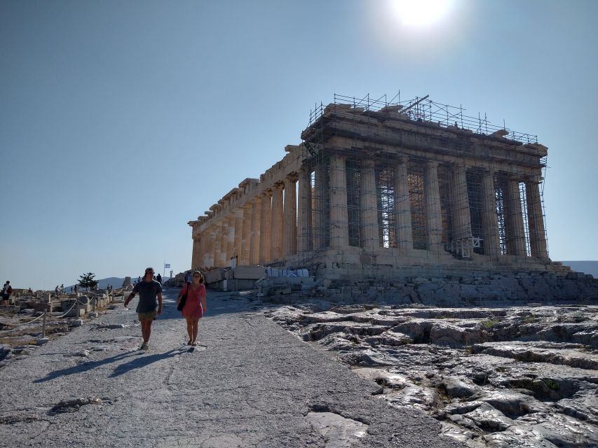 Athens: The Acropolis Guided Walking Tour in German - Seeing the Parthenon up close