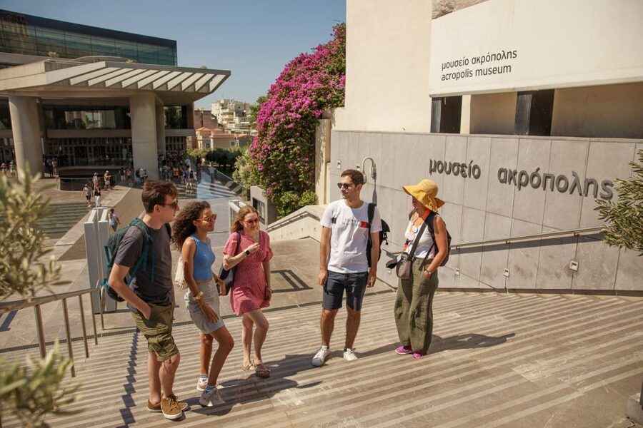 Athens: The Acropolis Museum Guided Tour - The opening galleries and the Archaic sculptures