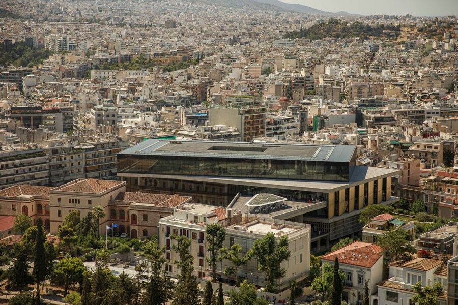 Athens: The Acropolis Museum Guided Tour - Meeting the guide near Dionysiou Areopagitou Street