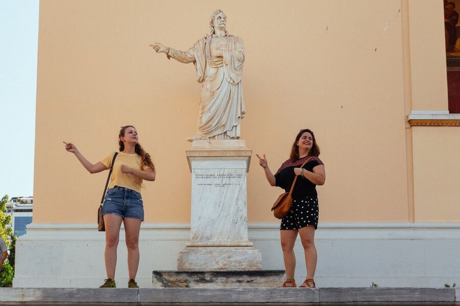 Athens: The History of Greek Mythology Private Tour - Quiet streets near the Acropolis