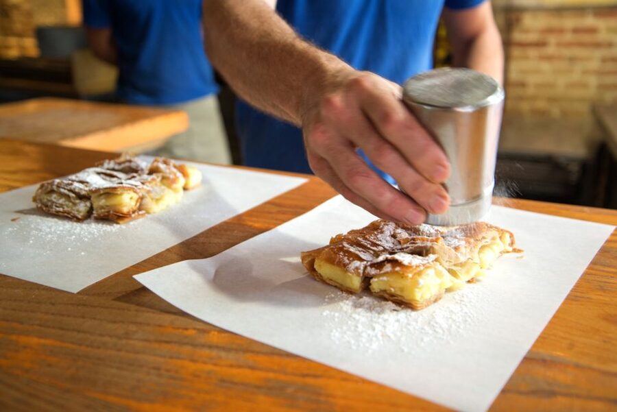 Athens: the Original Greek Food Guided Walking Tour - Bougatsa and loukoumades: finish with sweets