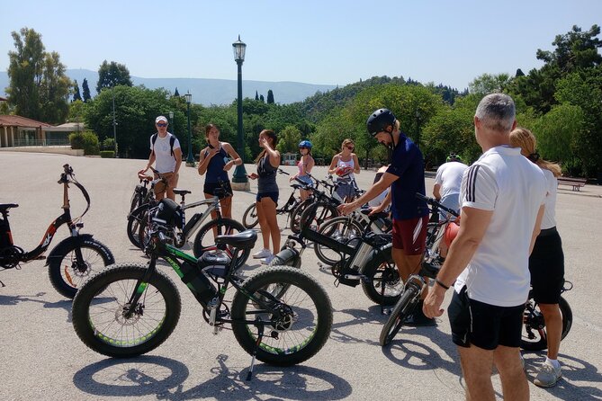 Athens Tour with Electric Bike - The Panathenaic Stadium and Olympic Athens