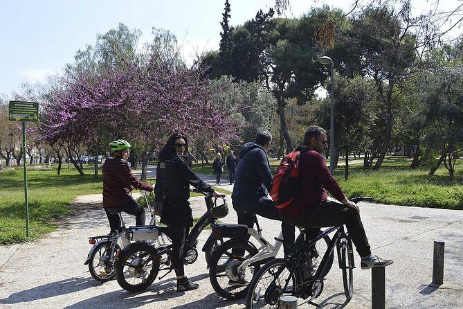 Athens Tour with Electric Bike - Plaka and the Acropolis from different angles