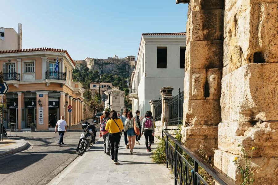 Athens: Women in Ancient Greece Guided Walking Tour - Monastiraki and Hadrian’s Library