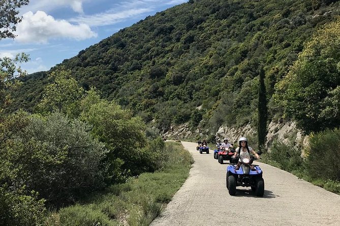 ATV Quad Guided Sightseeing/ Exploring Tour@The Pink Palace Corfu - Ano Pavliana and the Agios Ilias viewpoint