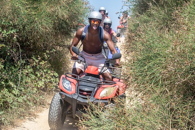 ATV Quad Guided Sightseeing/ Exploring Tour@The Pink Palace Corfu - Mountain roads reveal Corfu from both sides