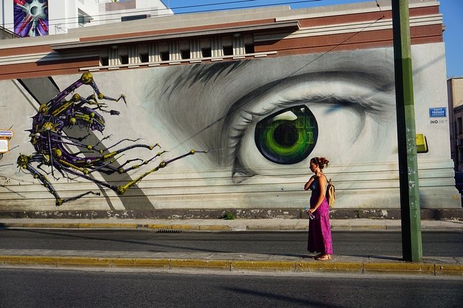 Awesome Street Art Tour in Athens with a Local Expert Small-Group - Gazi: industrial edges and large-scale walls