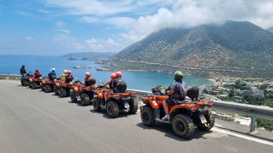 Bali & Panormo Rethymno:Quad Safari & visit Cave 57km 4hours - Melidoni Cave and the mountain stop
