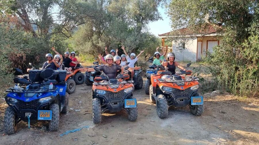 Bali & Panormo Rethymno:Quad Safari & visit Cave 57km 4hours - Views toward Psiloritis and the valley