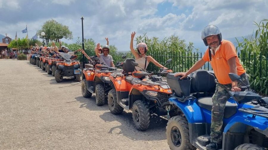 Bali & Panormo Rethymno:Quad Safari & visit Cave 57km 4hours - Safety, comfort, and driving arrangements