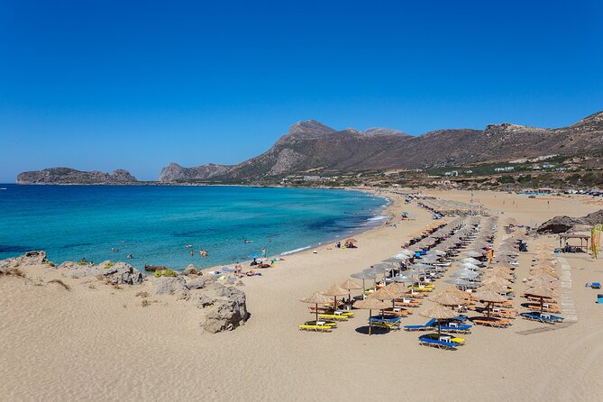 Balos & Falassarna Beach - Jeep Tour with Loungers and Lunch - Cretan lunch beside the water