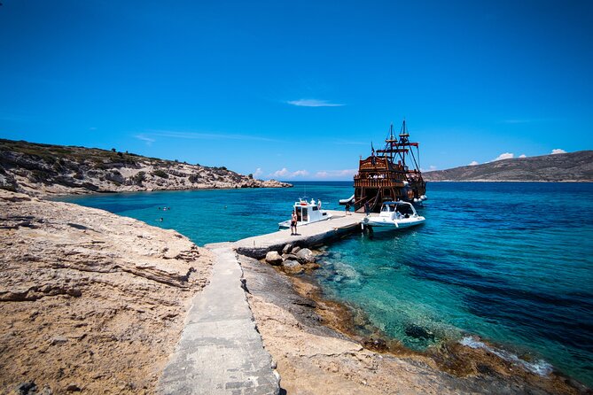 Barco De Pirata Cruise at 3 Islands in Greece - Setting Sail From Kos Port at 9:45