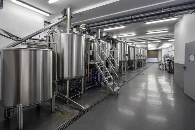 Beer Tasting at Mykonos Brewing Company - Inside the cave of the brewing Giants