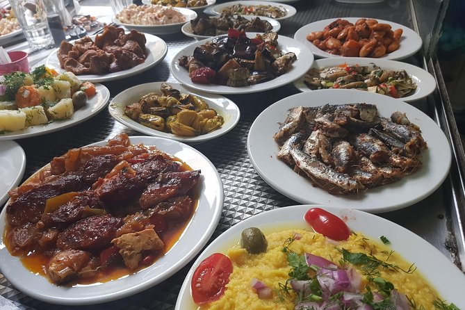 Best Food Tasting Tour of Athens, taste 18+ iconic Greek foods! - Cheese, cured meats, olives, and Greek pantry staples