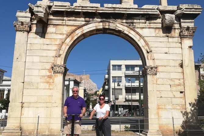 Best of Athens City Segway Tour - Temple of Olympian Zeus: a powerful first glimpse