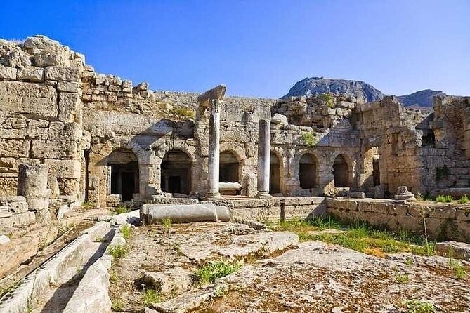 Biblical Corinth Taste Faith & History with wine & Oil Tasting - The Corinth Canal and the old Diolkos