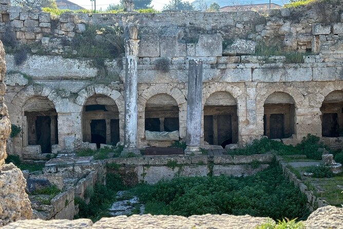 Biblical Corinth Taste Faith & History with wine & Oil Tasting - Isthmia, the games, and Saint Paul