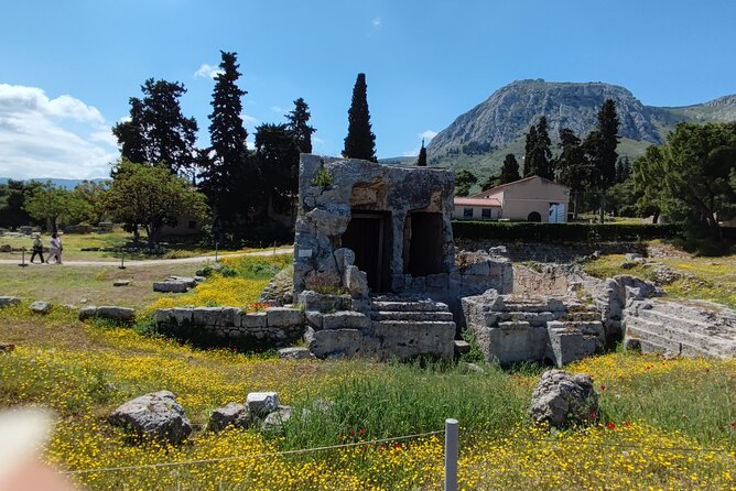 Biblical Corinth Taste Faith & History with wine & Oil Tasting - Lunch, shopping, and the best view at Acrocorinth