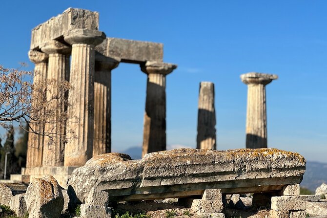 Biblical Corinth Taste Faith & History with wine & Oil Tasting - A comfortable private ride from Athens