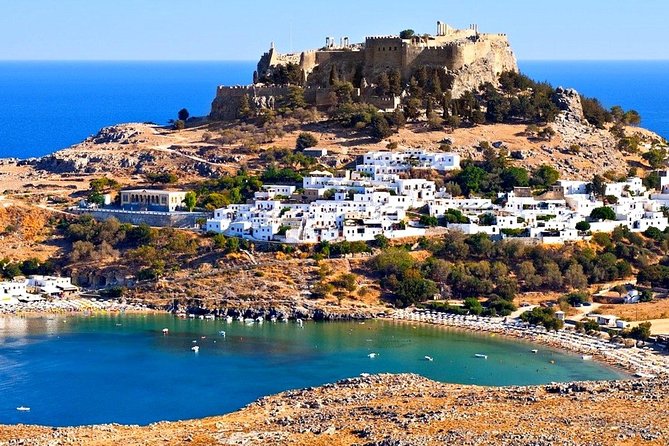 Boat Trip to LINDOS with Swimming Stops at Anthony Quinn's & Tsambika Bays - Why Lindos makes this boat trip worthwhile