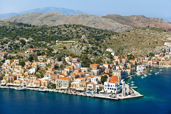 Boat Trip to Symi Island with swimming stop at St George Bay - An Hour in the Clear Water at St George Bay