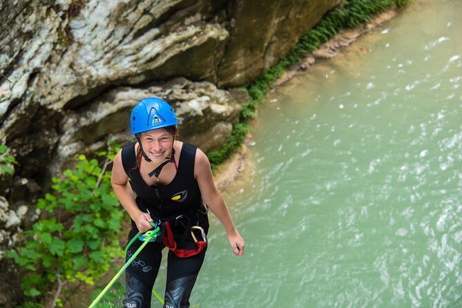 Canyoning Experience in Neda for Beginners - Entering Neda, a river with a myth behind it