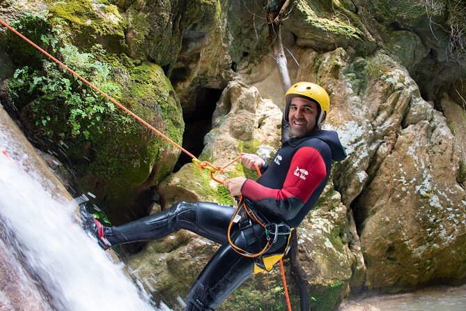 Canyoning Experience in Neda for Beginners - The gear and training you receive
